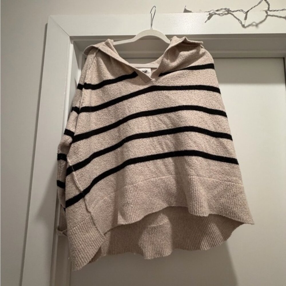 Cozy Cream Striped Sweater